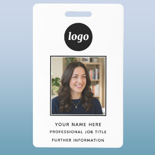 Simple badge de photo d'identité 