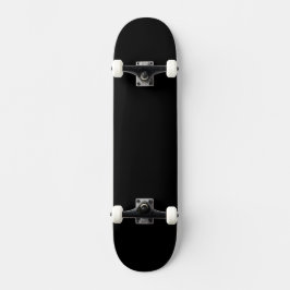 Simple Black Authority® Skateboard