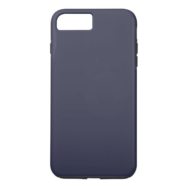 Simple Blue Ombre Schlicht Personalisiert Case-Mate iPhone Hülle (Rückseite)