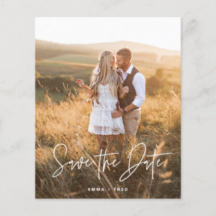 Simple Boho BUDGET-Script-Foto Save the Date