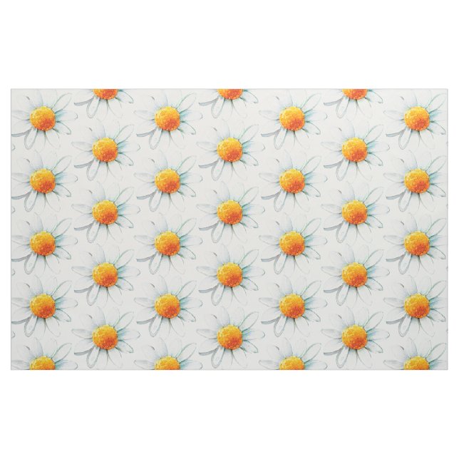 Simple Boho Daisy Pattern Stoff (Fat Quarter (45,7 x 55,9 cm))
