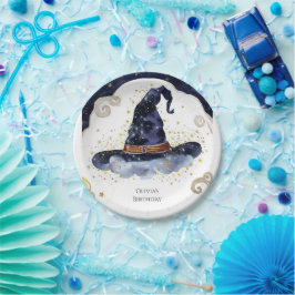 Simple Boho Magic Wizard Geburtstag Pappteller