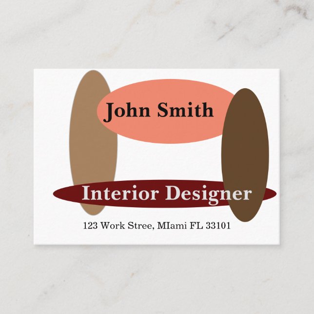 Simple business card visitenkarte (Vorderseite)