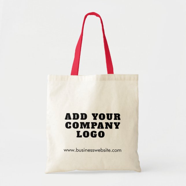 Simple Business Logo Matching Promotional Tragetasche (Vorne)