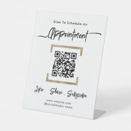 Simple Business Schedule Appointment  Sockelschild