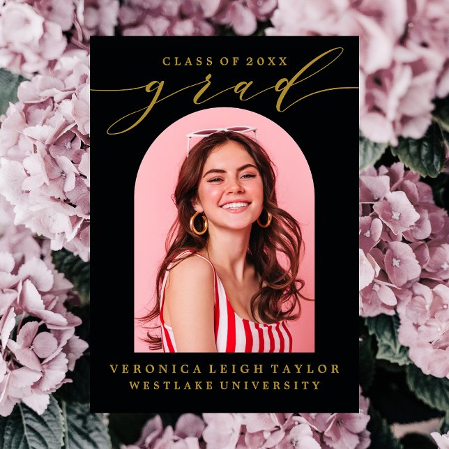 SIMPLE CALLIGRAPHIE D'ARCHE MINIMALISTE INVITATION (Créateur téléchargé)