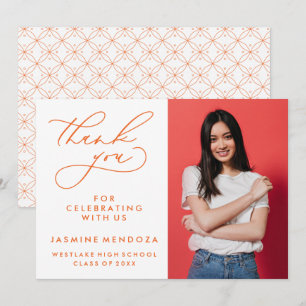 SIMPLE CALLIGRAPHIE FANTASQUE GRADUATION MERCI