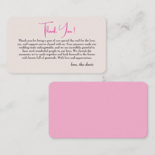 simple carte de remerciements de fleurs de cerisie