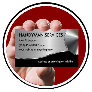 Simple Carte de visite Handyman