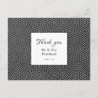 Simple Chic marokkanische Hochzeit Danke