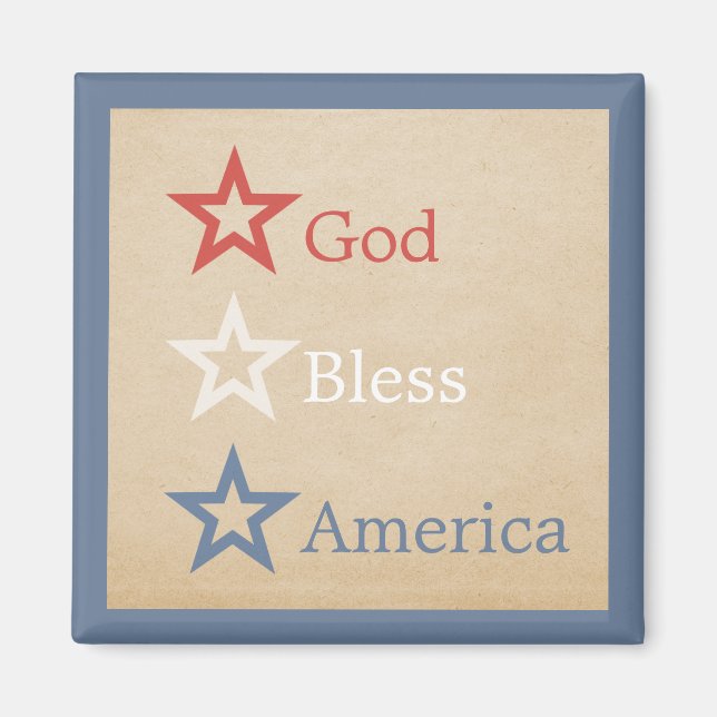 Simple Chic Stars Magnet (Vorne)