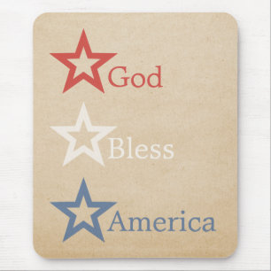 Simple Chic Stars Mousepad