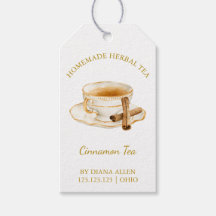 Simple Cinnamon Tea Hang Tag