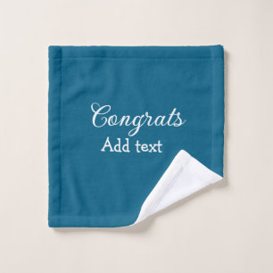 Simple congratulation graduation add your