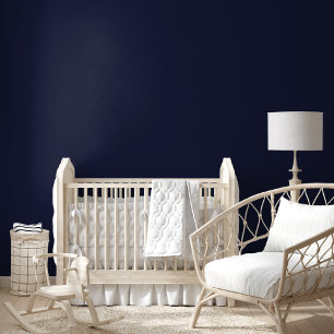 Simple Cool Elégant Marine Bleu Mur Décor