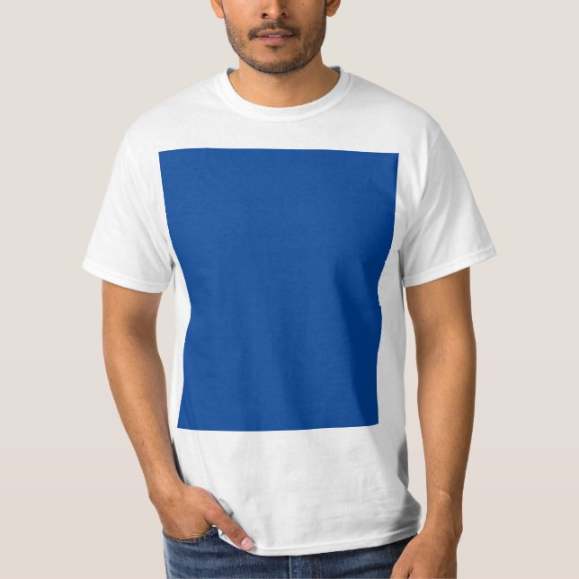 simple couleur unie simple personnalisé T-shirt Ce (Devant)