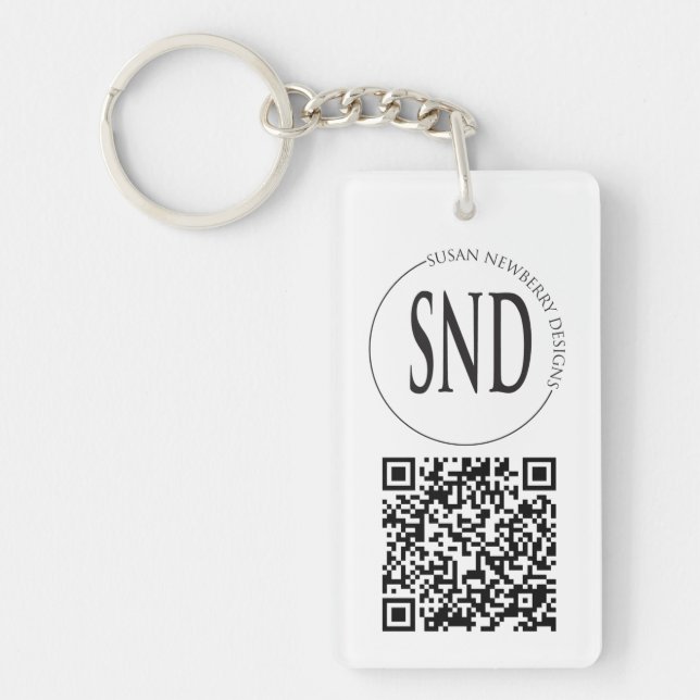 Simple Custom Logo QR Code Business (Devant)