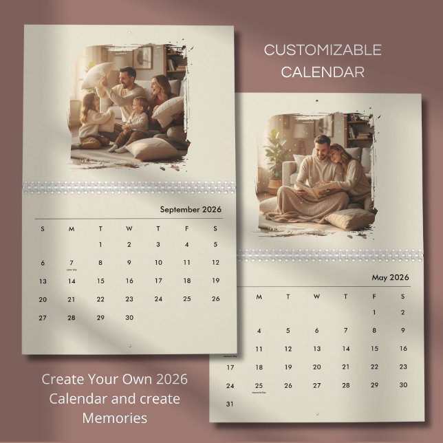 Simple Custom Modern Design Photo Kalender (Von Creator hochgeladen)