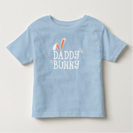 Simple Daddy Bunny Ostertypografie | T-Shirt