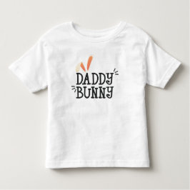 Simple Daddy Bunny Ostertypografie | T-Shirt
