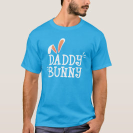 Simple Daddy Bunny Ostertypografie | T-Shirt