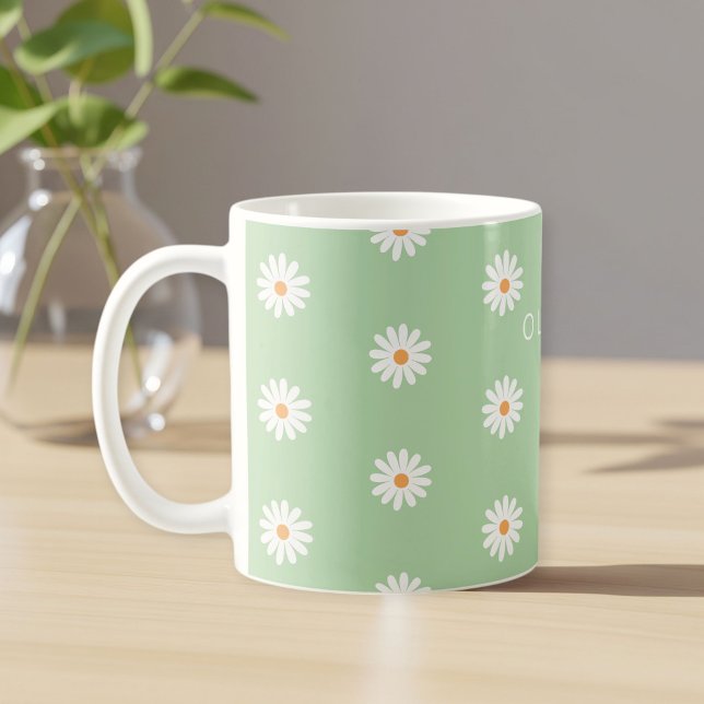 Simple daisies, Personalized gift, Daisy Lover Gif Kaffeetasse (Von Creator hochgeladen)