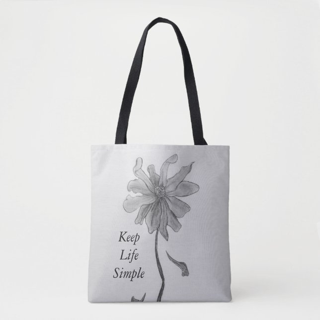 Simple Daisy Tasche (Vorderseite)