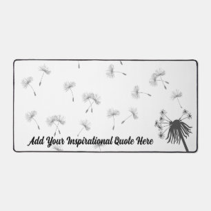 Simple Dandelion DeskMat Eigene Motivation hinzu