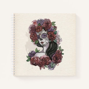 Simple Dia de los Muertos Carnet