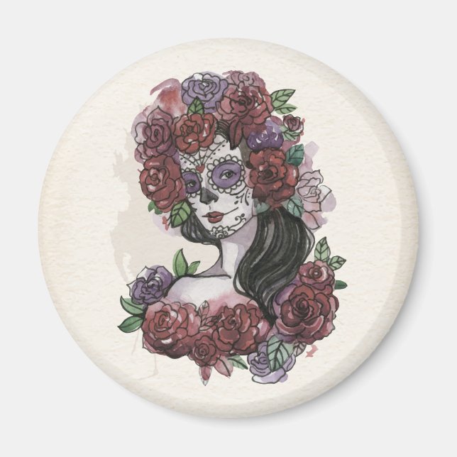 Simple Dia de los Muertos | Magnet (Devant)