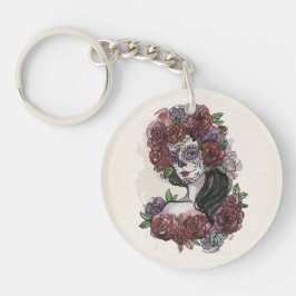 Simple Dia de los Muertos | Porte-clé