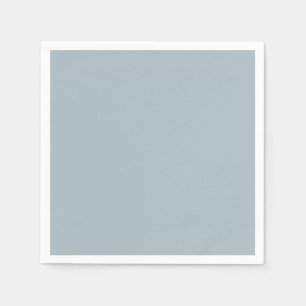 Simple Dusty Blue No Typografy Serviette