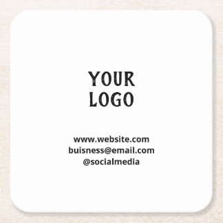 Simple elegant custom add your name marble stone rechteckiger pappuntersetzer