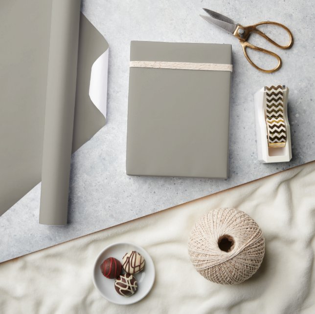 Simple Elegant Gift Wrap - Stylish Modern  Geschenkpapier (Kunsthandwerk)