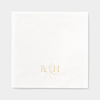 Simple Elegant Monogram Wedding 