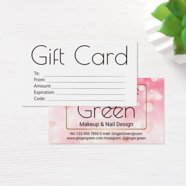 Simple Elegant Pink Bokeh (Schreibtisch)