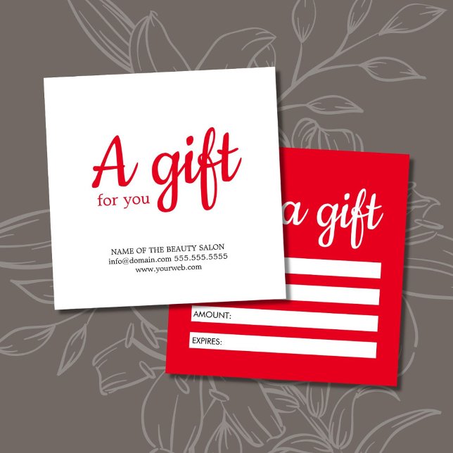 Simple élégant salon rouge blanc (Créateur téléchargé)