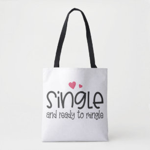 Simple et prêt à Mingle Valentine  Sac fourre-to