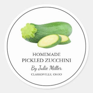 Simple Étiquette de courgettes cuites maison