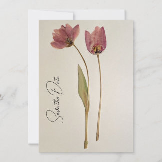 Simple Faire-Part de Fleur Sauvage