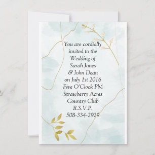 simple faire-part de mariage