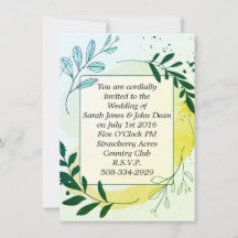 simple faire-part de mariage