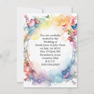 simple faire-part de mariage