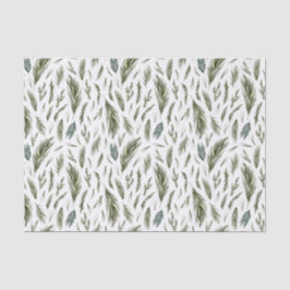 Simple Forest Botanicals Aquarellen Weihnachten Seidenpapier