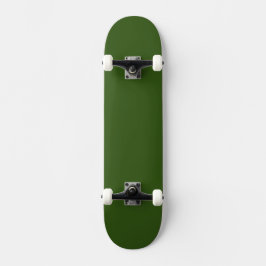 Simple Forest Green Authority® Skateboard
