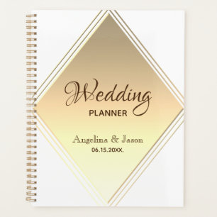 Simple Géométrique Or Mariage