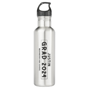 Simple Grad 2023 High School Abschluss ohne Proble Edelstahlflasche