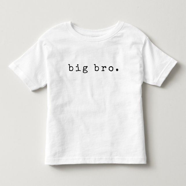 Simple "grand frère". T-shirt des frères et soeurs (Devant)