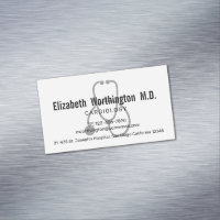 Simple Gray Nursing Stethoscope
