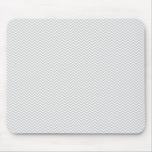 Simple Gray ZigZag Mousepad